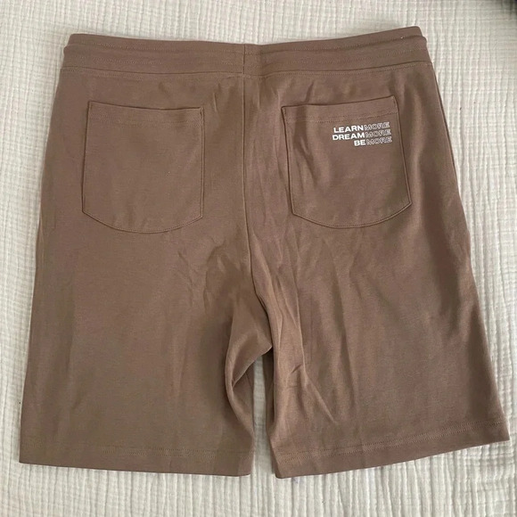 Alphalete Mens Brown Sweat Shorts - Picture 3 of 5